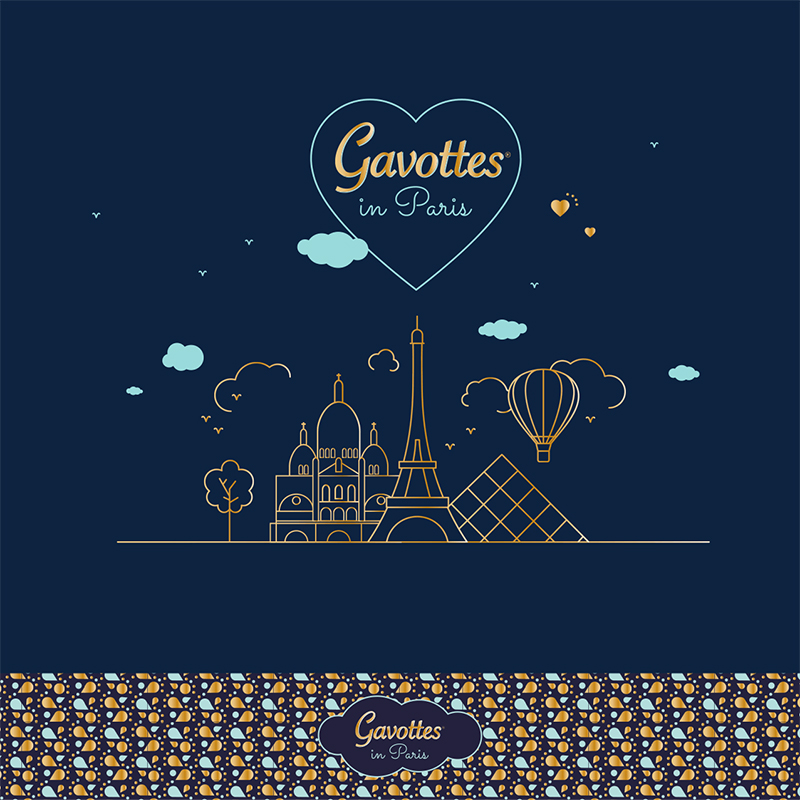 illustration gavottes in Paris by DGGD