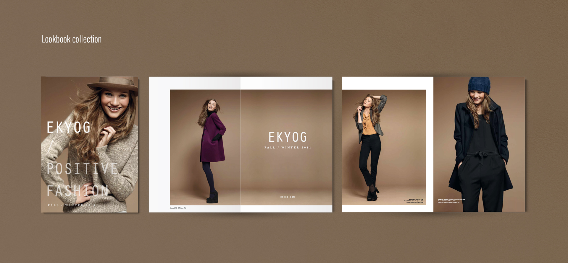 lookbook Eekyog collection hiver by DGGD