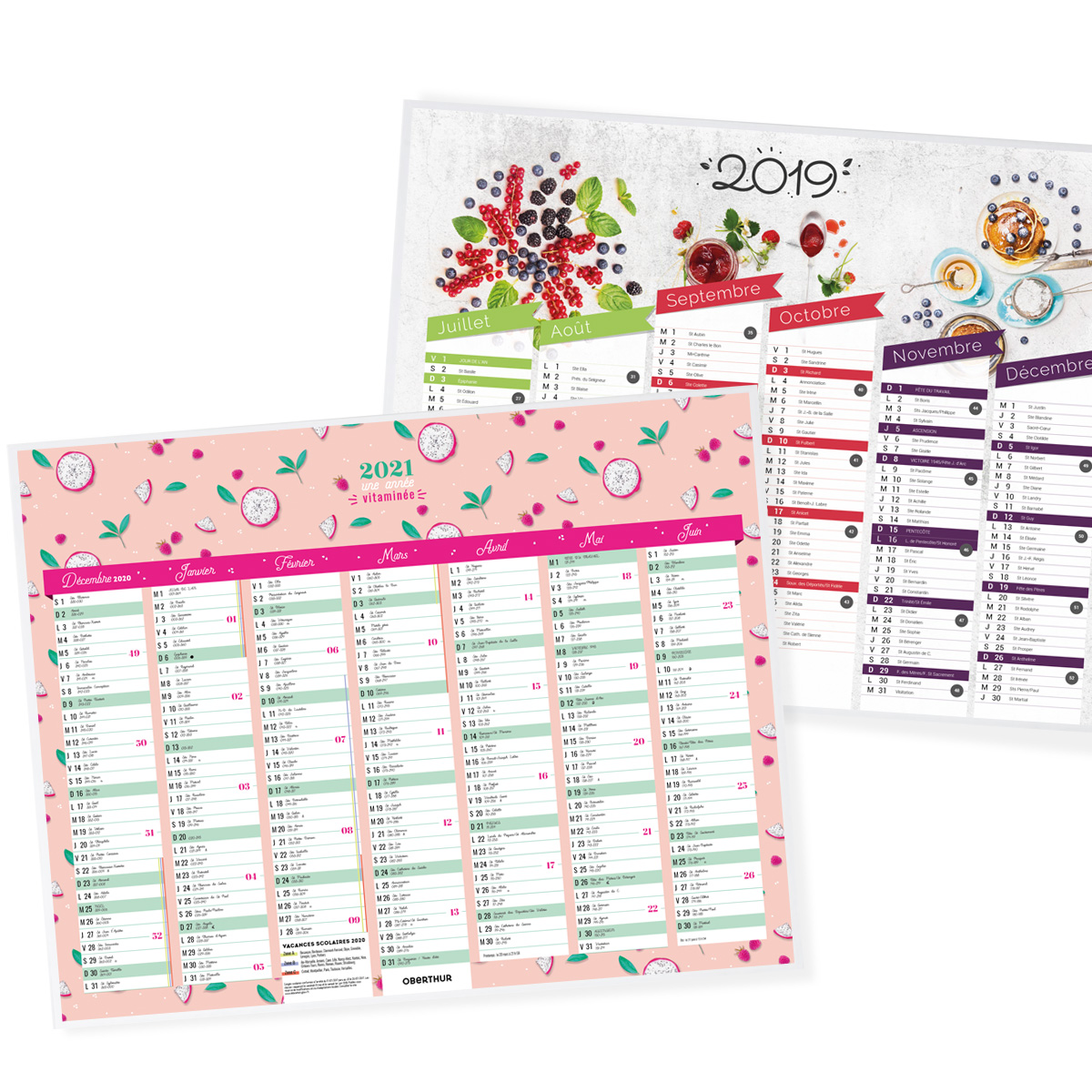 calendriers Oberthur