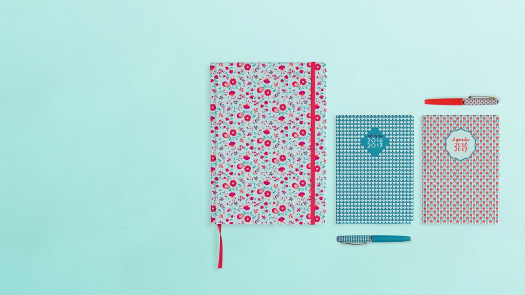 agendas à motifs pour Oberthur by DGGD